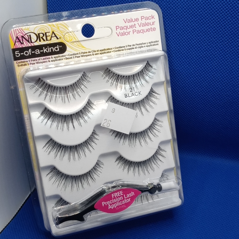 Andrea 5-of-a-kind black #21 eyelashes